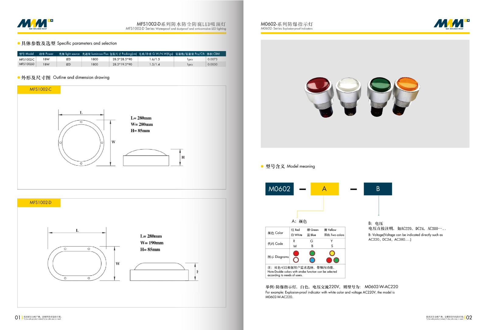 指示灯MEC-0602